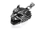 Fashion Movie Jewelry Punk Wolf Pendant Wolf Head Necklace