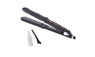 US Plug Steam Flat Iron Vapor Plate Wet/Dry Led Hair Straightener