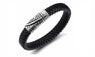 Stylish Casual Leather Bangles Bracelet For Men