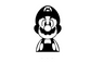 Cartoon Mario Vinyl Wall Sticker For Kids Home