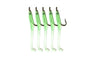New Luminous Soft Lures 10pcs/lot Fishing Soft Bait With Hook