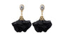 Rose Flower Drop Earrings For Women