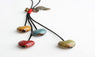 Women Vintage Bronze Plated Alloy Leaves Necklace