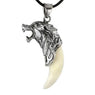 New Stylish Wolf Tooth Steel Pendant Necklace Fashion Men's Necklace Jewelry Gifts Hot Sale
