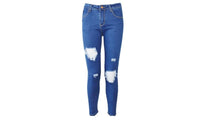 Fashionable Casual Vintage High Waist Skinny Denim Jeans For Women - sparklingselections