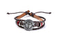 Unisex Vintage Braided Multilayer Leather Bracelet
