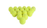 Set Fun Cricket Beach Outdoor Sports Yellow Tennis Balls 18Pcs