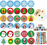 Christmas Sticker Rolls Scrapbook Stickers Party Favors, School Classroom Prizes.