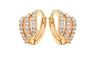 Gold Color Hoop Earrings For Women's