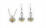 Aromatherapy Essential Oil Diffuser Locket Earrings Pumpkin Necklace