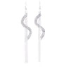 New Stylish Cute Earrings S-Shape Design Long Tassel Earrings or Wedding earrings