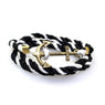 New Arrival Vintage Retro Fashion Bracelet Luxury Branded Adjustable Anchor Charm Bracelets Jewelry