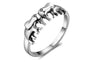 Elephants Pattern Vintage Style Ring For Women
