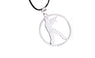 Metal Movement Pendant Necklace For Women