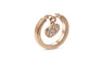Rose Color Heart Shape Ring For Women