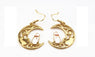 Earrings fashion cartoon series exquisite enamel moon star cat for Women