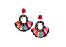Handmade Earrings New Vintage Stainless Steel Water Drop Earrings Jewelry For Spring, Summer, Fall, Winter Seasons