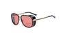 New Stylish Fashion Steampunk Sunglasses Hot Selling Men UV Alloy Gradient Eyewear Glasses