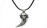Men Domineering Wolf Tooth Shape Pendant Necklace