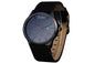 Luxury Sport Quartz Watch with Leather Strap for Men