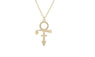 Unisex Memorial RIP Symbol Love Logo Necklace