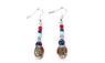 Lapis Lazuli Stone Tibetan Style Earring For Women