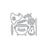 Halloween Hat Wicked Cutting Dies Crafts Dies Embossing 14pcs