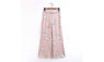 New Pink Cats Printed Loose Pants For Women