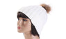 Hairball Winter Knitted Beanies Hat For Women
