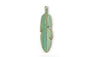 Patina Plated Maple Leaves Feather Pendants Necklace