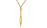 Stainless Steel Spear Shape Pendant for Men