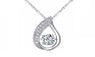 Women's Water-Drop Pendant Necklace