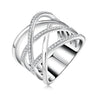 Micro Paved Polished Lead Ring for Women