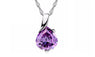 Purple Zircon Pendant for Women