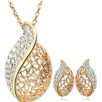 New Hollow Love Miss You Jewelry Sets - sparklingselections