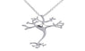 Hippie Chic Neuron Brain Nerve Cell Necklace for Women