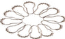 Curtain Hooks Glide Rings Convenient Home Bathroom Accessories