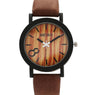 Simulation Wooden Quartz Men Watches