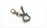 Bronze Metal Guitar Pocket Pendant Watch Key Chain