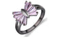 Zircon Genuine Bow Knot Wedding Rings