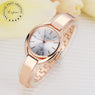 Rose Gold Quartz Sport Bracelet Wristwatch