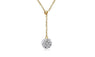 Gold Color Crystal Unique Pendants Necklaces