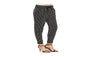 Vertical Pinstriped Tapered Women's Leg Pants