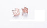 Fashion Origami Fox Stud Earrings for Women