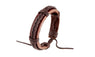 Simple Handmade Rope Leather Bracelets For Men