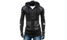 Long Sleeve Decorative Pocket Hoodies For Men