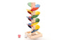 Wooden Toys Building Blocks Tree Marble Ball Run Track Game