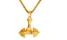Stainless Steel Pendant & Chain For Men