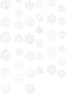 Beautiful Snowflake String Foil for Christmas Party Decoration