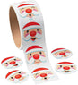 New Beautiful Christmas Holiday Santa Claus Stickers